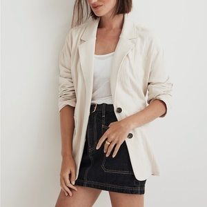 Madewell Rumpled Terry Blazer